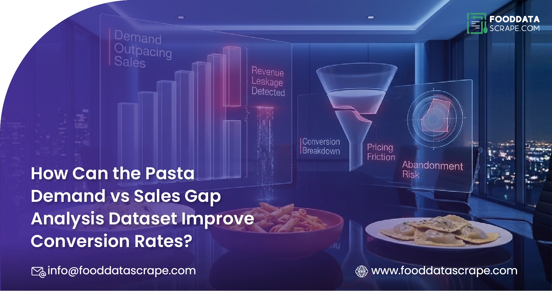 How Can the Pasta Demand vs Sales Gap Analysis Dataset Improve Conversion Rates?